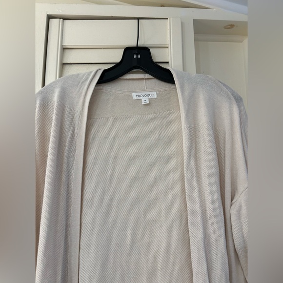 Beige Long Cardigan - Picture 2 of 3